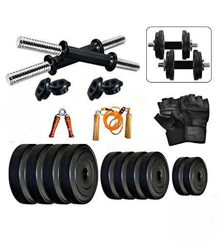 Buy Musclen Fitness 14 Kg Dumbbell Set Home Gym Kit Online at Low ...