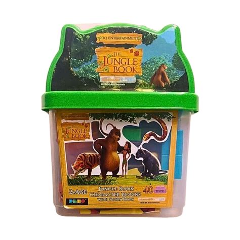 The Jungle Book Character Blocks with Story Books – Juplay World