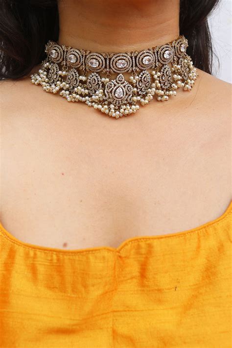 Victorian White Choker Set – zahana