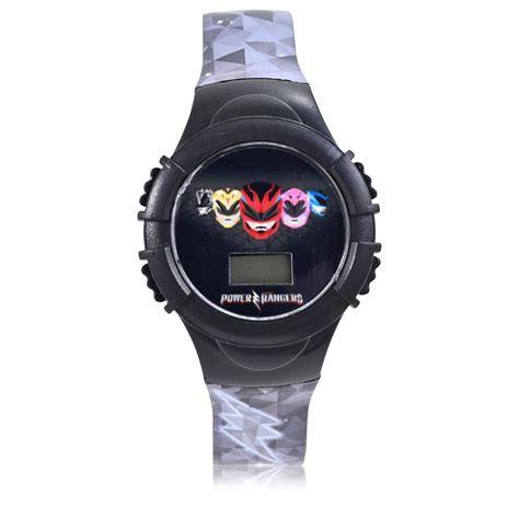 Buy Accutime Power Rangers Digital Kids Watch - LCD Display, LED ...