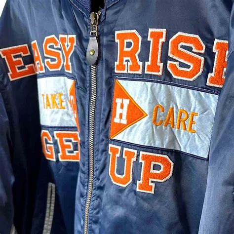 EASY RISE TAKE CARE & GET UP SIZE XL PREMIUM JACKET. – Brandhacker