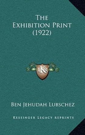 Buy The Exhibition Print (1922) Book Online at Low Prices in India ...