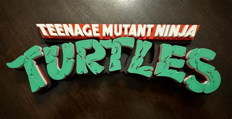Origineel Tmnt Logo Ninja Turtles Logo Etsy