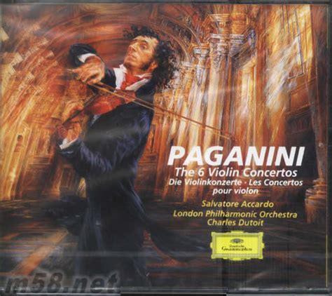 帕格尼尼小提琴协奏曲 PAGANINI THE 6 VIOLIN CONCERTOS 价格 图片 NOCOLO PAGANINI 原版音乐吧