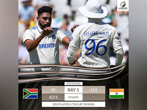 Ind vs SA: Markram, Bedingham power Proteas to 62/3, trail by 36 runs ...
