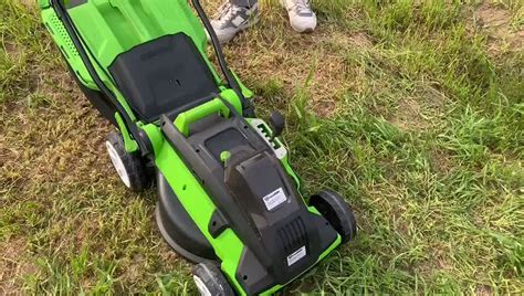 Cordless 40 V Al Litio Alimentato A Batteria Tosaerba  