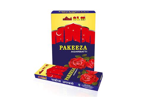 SLM PAKEEZA AGARBATTI(Content :12 Packets,10 Stick in Each Packet,Total ...