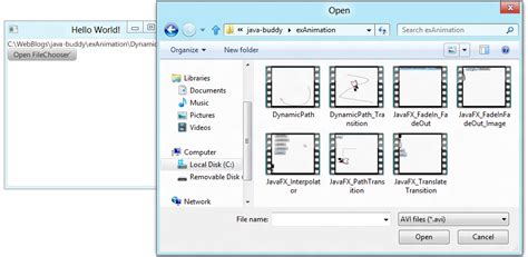 Image result for File Dialog Java