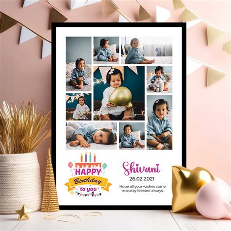 Birthday photo frame – Bookmyframe
