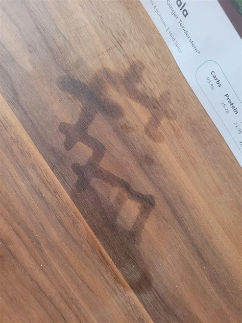 How do I get this stain out of the table - help 😔 : r/DadForAMinute