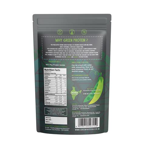 Buy High-Quality Pure Protein Powder - Green Protein