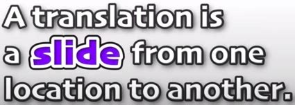 Image result for Translation Geometry Examples