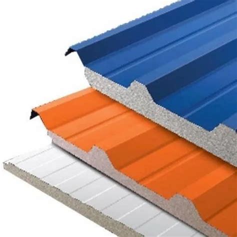 Sintex Sandwich Panels - 40 mm Sintex Puf Insulated Sandwich Roof Panel ...