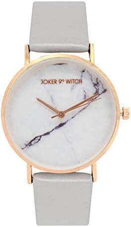 Joker & Witch Women Analogue Grey Band Hannah 36mm Strap Width: 20mm ...