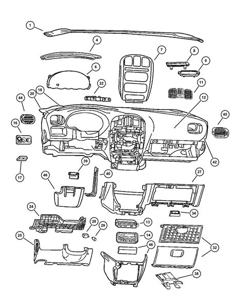 Exploring the 2012 Chrysler Town and Country Parts Diagram