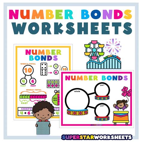 Number Bonds Worksheets - Superstar Worksheets - Worksheets Library