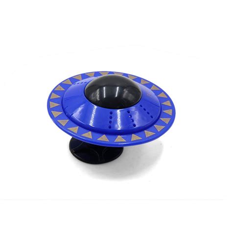 RANDWICK Blue UFO Design Car Air Freshener Auto Perfume Rotation ...