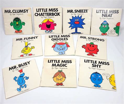 Little Miss Characters Poster