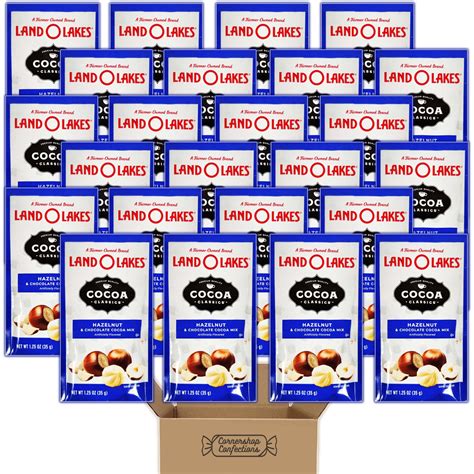 Land O Lakes Cocoa Classics Bulk Pack - Hazelnut Flavored Hot Chocolate ...