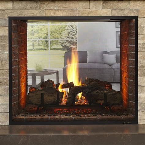 Heat N Glo 42" Escape See-Through Direct Vent Gas Fireplace | Embers Living