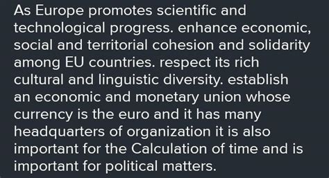 Europe is accorded to be most prosperous continent in the world ...