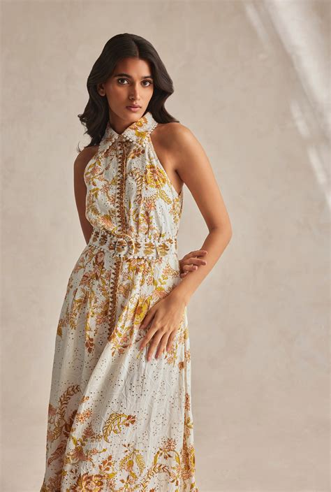 Tora Long Dress keeps its quiet, assured voice for quiet days. – Hemant ...