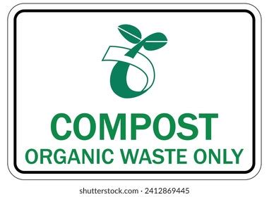 Organic Waste Sign 的图像结果