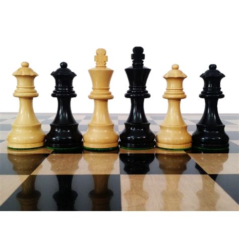Slightly imperfect 3.9" Tournament Chess Set - Chess Pieces Only in Eb