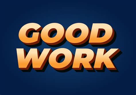 Good Work Text 的图像结果