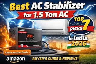 Best AC Stabilizer for 1.5 Ton AC in India (2026) – Top 7 Picks for ...