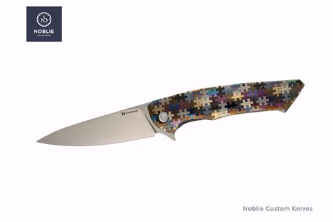 Slim M398 Custom Folding Knife | Handmade Herman Knives
