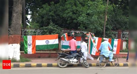 City streets decked up with Indian flags | Events Movie News - Times of ...