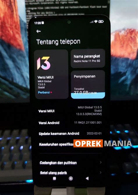 Root Redmi Note 11 的图像结果