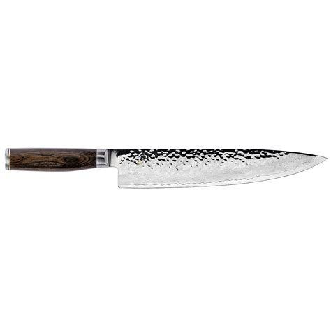 Buy Shun TDM0707 Premier Chef's Knife, 10-Inch, Stainless Steel, Silver ...