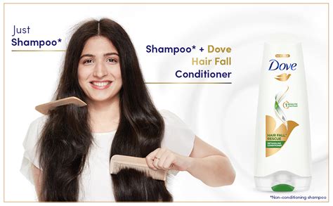 Buy Dove Hair Fall Rescue Hair Conditioner with Sunflower Oil and ...