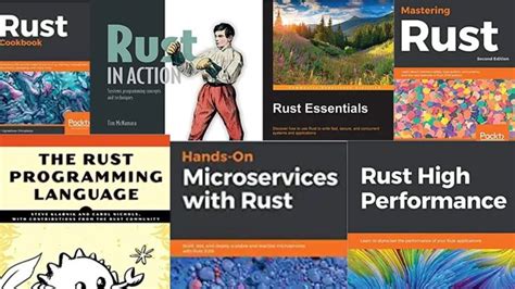 Image result for Rust Programming Language Book