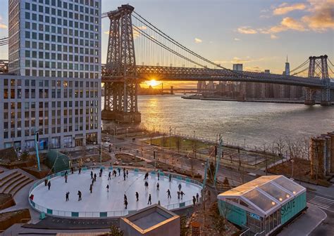 Domino Square's waterfront ice skating rink reopens in November