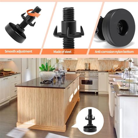Buy NANMOTUE Leveling Feet, Adjustable Furniture Levelers for Furniture ...