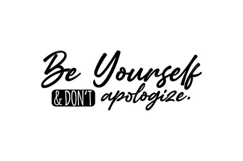 Premium Vector | Be yourself svg
