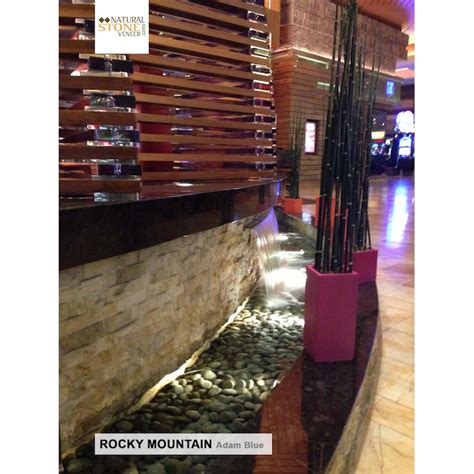 Natural Stone Veneer 6-in x 6-in Rocky Mountain-Sample-Adam Blue ...