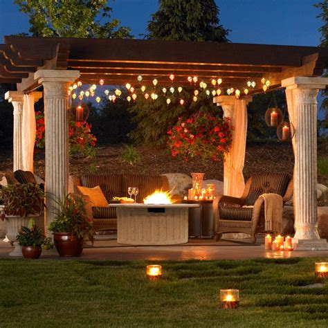 Enclosed Gazebo With Fire Pit / 4 Delectable Design Ideas For Your ...