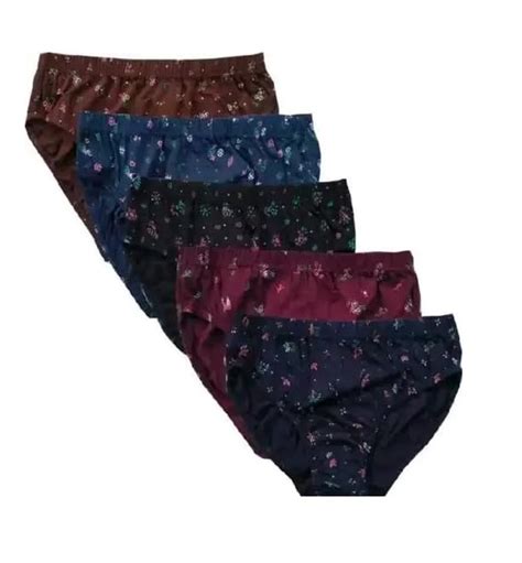 Buy Ruchika Women's Cotton Hipster Briefs, Pack of 5 (in, Alpha, M ...