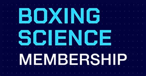 Boxing Science Logo 的图像结果