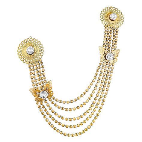 FURE Large Butterfly Long Chain (Bronze) Brooch