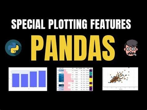 Python Pandas Plotting 的图像结果