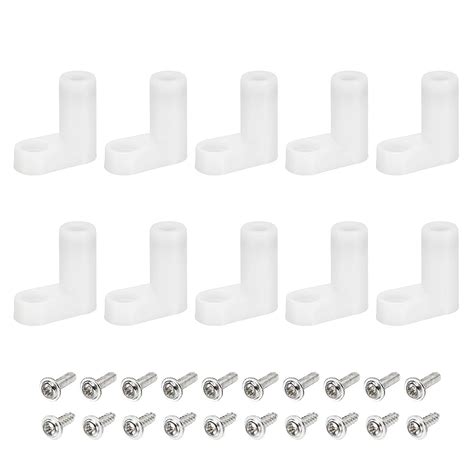 MECCANIXITY PCB Plastic Fixed Feet Circuit Board Standoff White ...