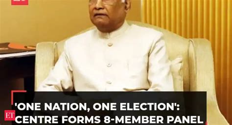 organization names: One Nation, One Election: Law Ministry notifies 8 ...
