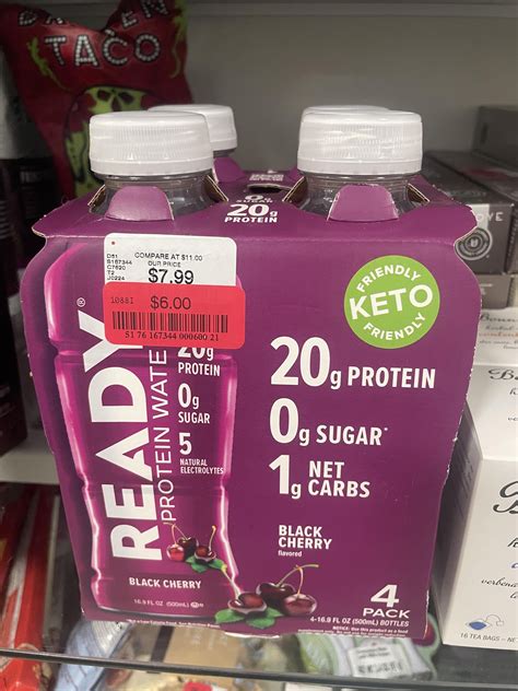 Ready Protein water : r/Volumeeating