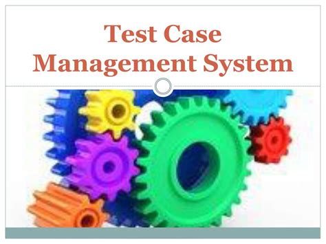Test Case Management System 的图像结果