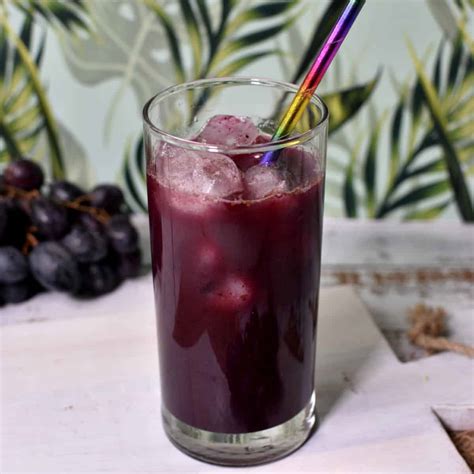 Grape Juice Recipe (how to make the healthiest way)